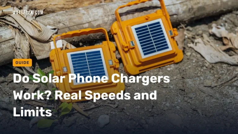 Do Solar Phone Chargers Work? Real Speeds and Limits