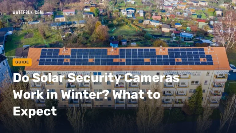 Do Solar Security Cameras Work in Winter? What to Expect