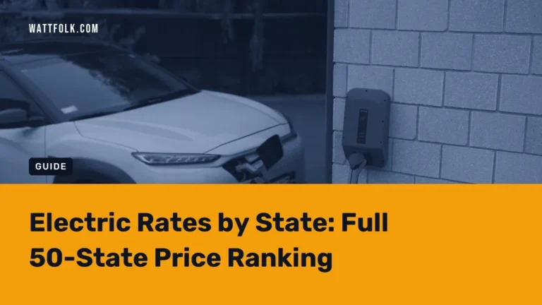 Electric Rates by State: Full 50-State Price Ranking