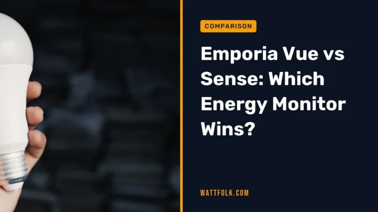 Emporia Vue vs Sense: Which Energy Monitor Wins?
