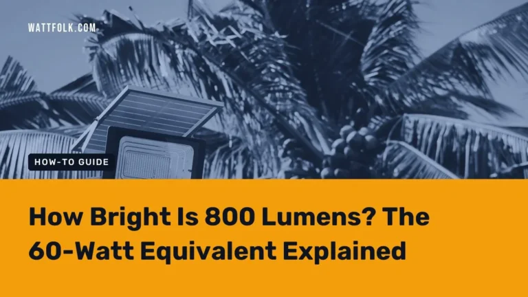 How Bright Is 800 Lumens? The 60-Watt Equivalent Explained