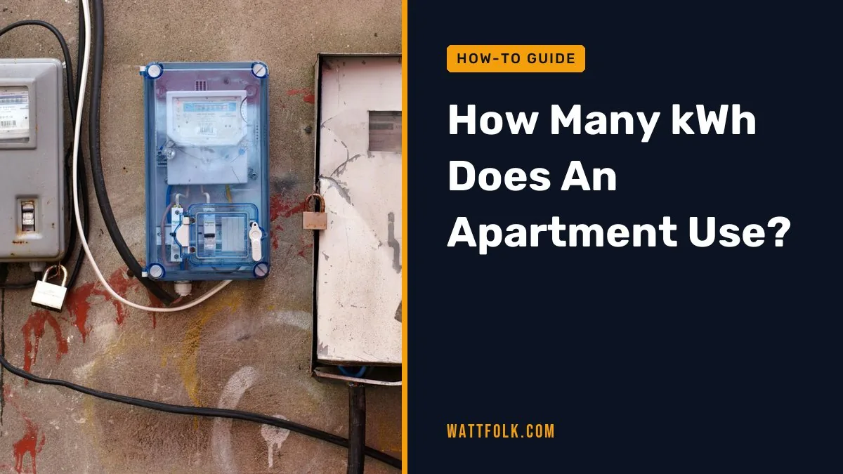 How Many kWh Does An Apartment Use?