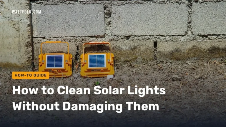 How to Clean Solar Lights Without Damaging Them