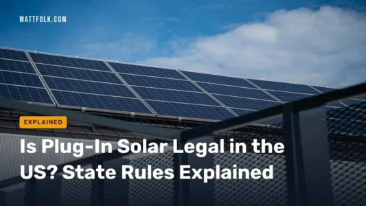 Is Plug-In Solar Legal in the US? State Rules Explained
