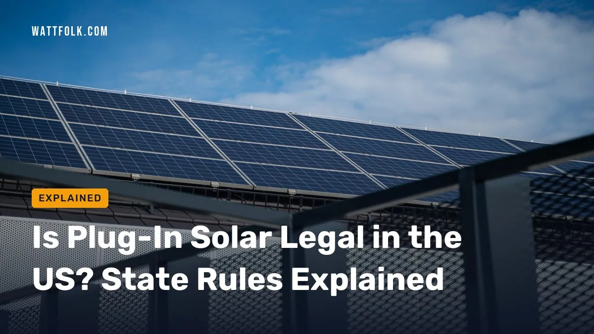 Is Plug-In Solar Legal in the US? State Rules Explained