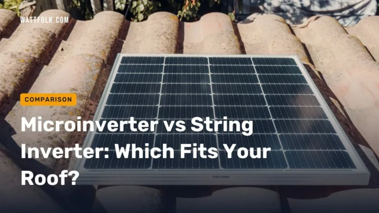 Microinverter vs String Inverter: Which Fits Your Roof?