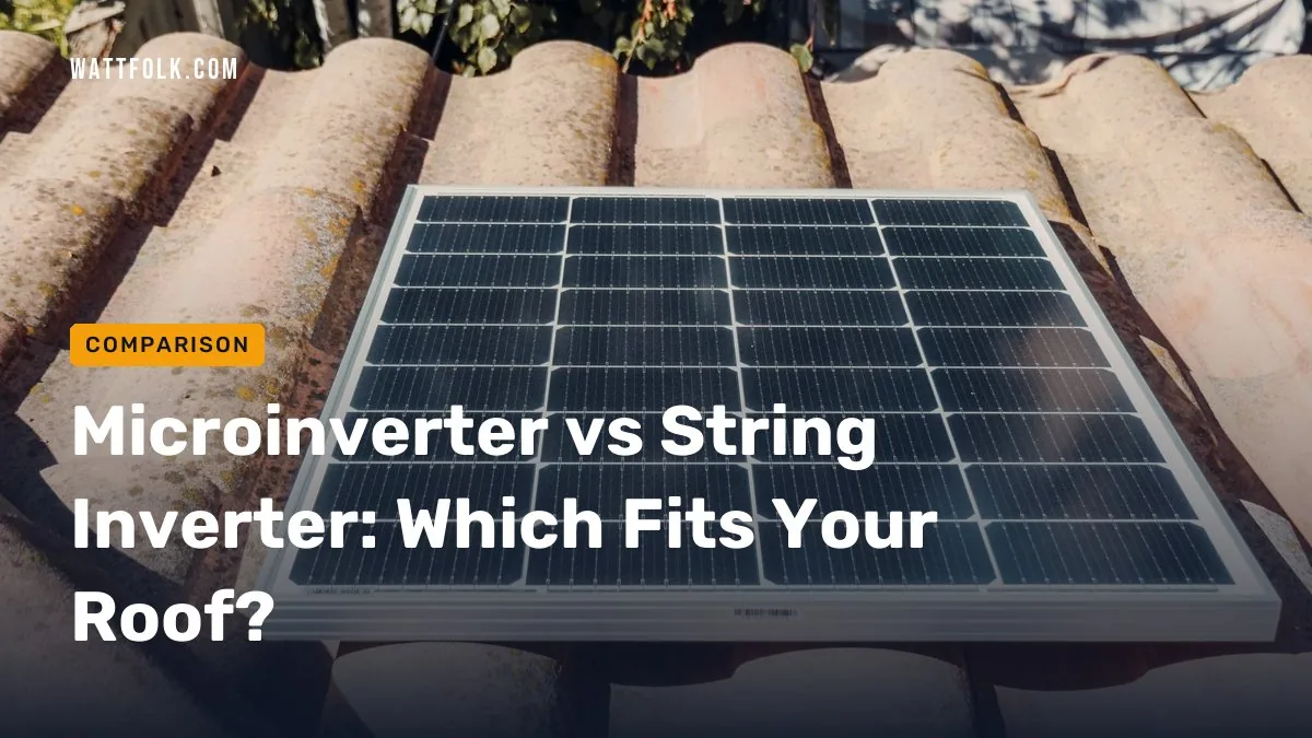 Microinverter vs String Inverter: Which Fits Your Roof?
