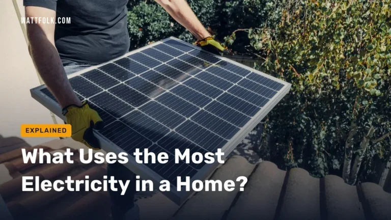 What Uses the Most Electricity in a Home?
